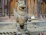 Kathmandu Changu Narayan 27 Mythical Winged Lion Guards North Entrance To Changu Narayan Temple The northern entrance of the Changu Narayan Temple is guarded by a mythical winged lion.